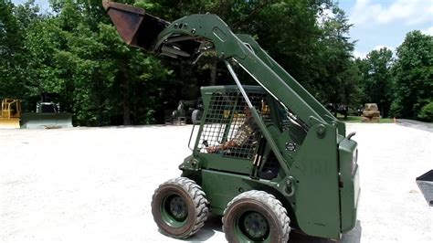 skid steer equipment auctions|military skid steer for sale.